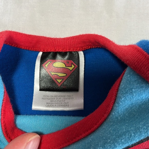 3-6M Superman sleeper - Picture 3 of 4